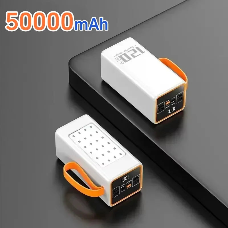 50,000mAh 120W Fast Charging Power Bank