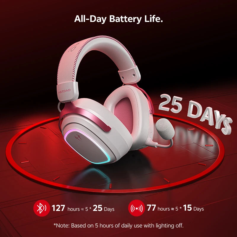 QCY GT2 RGB Wireless Gaming Headset