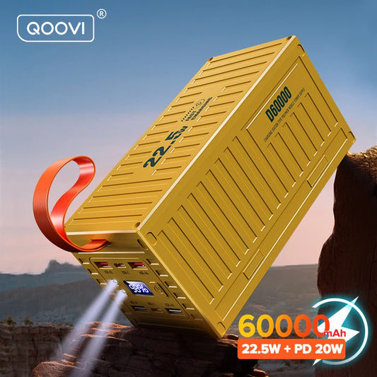 QOOVI 60000mAh 22.5W Power Bank