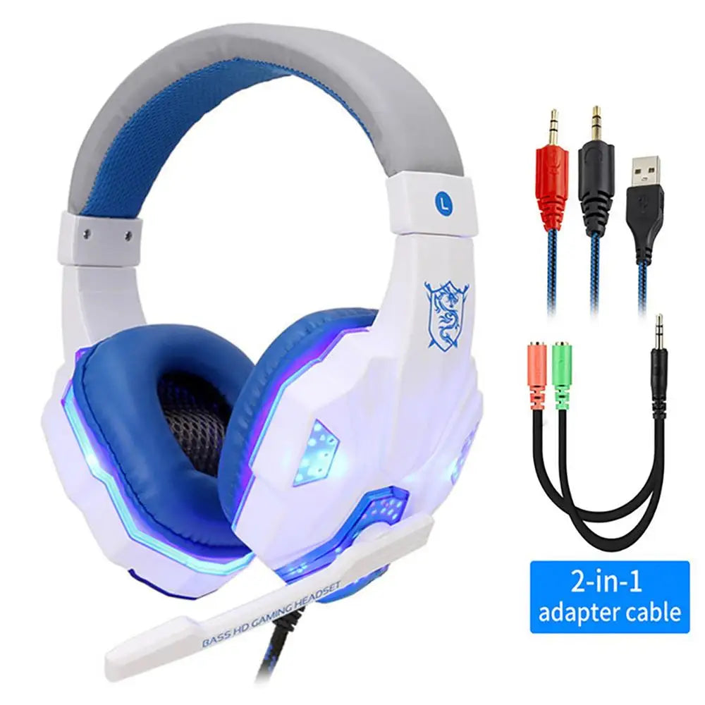 RGB Wired Gaming Headset with Microphone