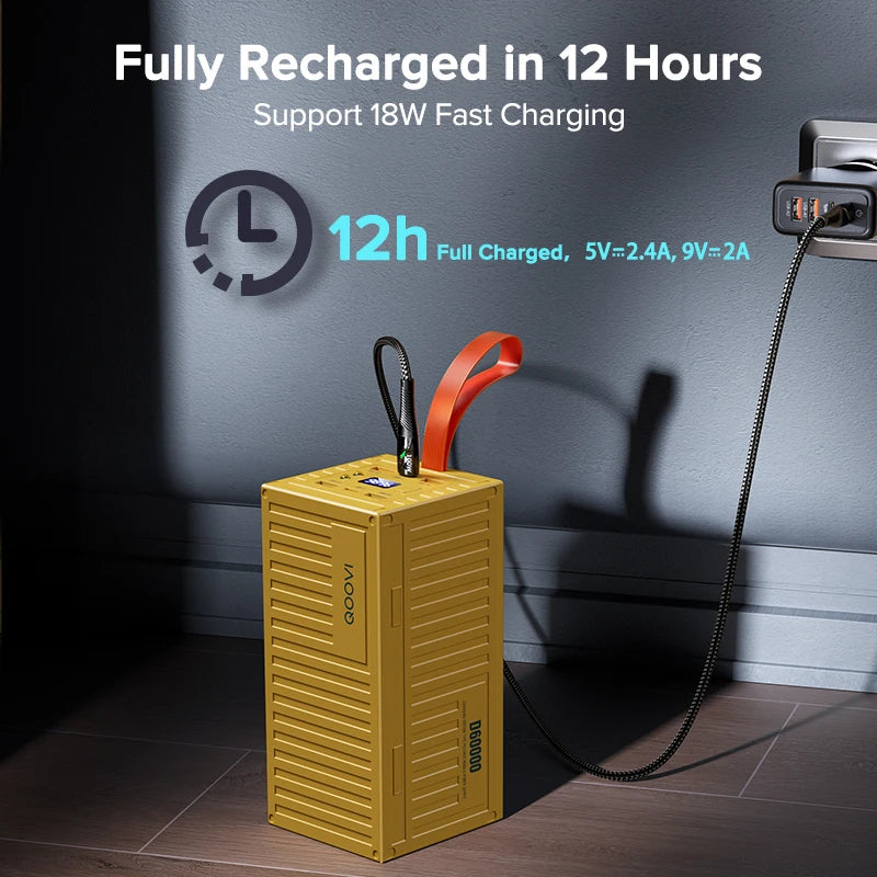 QOOVI 60000mAh 22.5W Power Bank