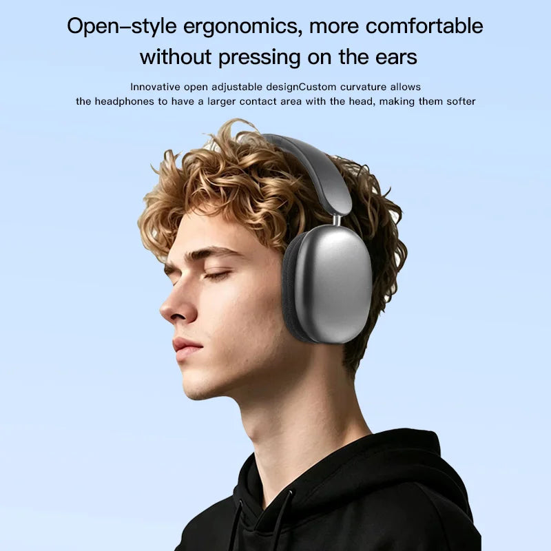 Bluetooth 5.3 Over-Ear Active Noise Cancelling Headphones