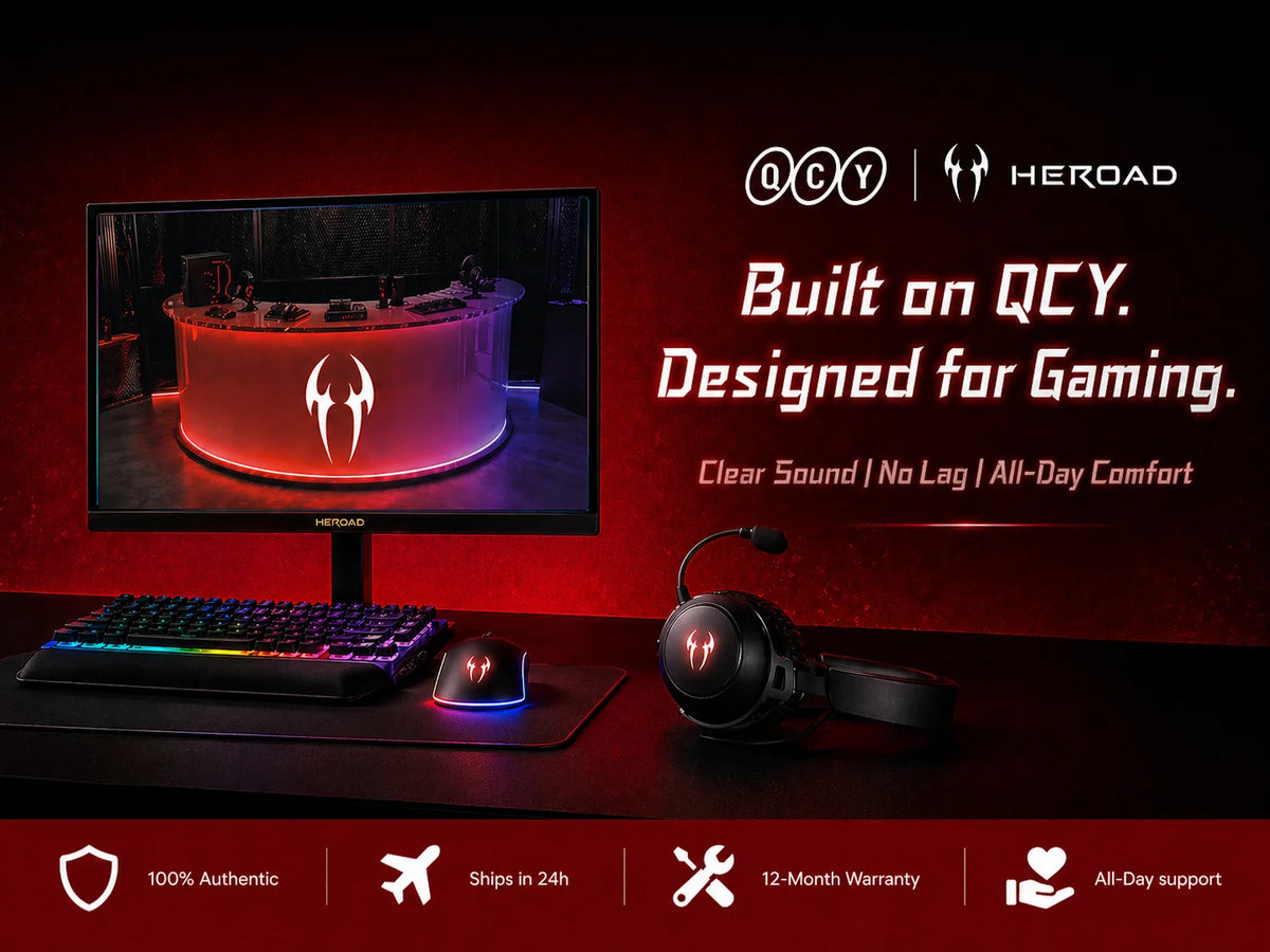 QCY GT2 RGB Wireless Gaming Headset