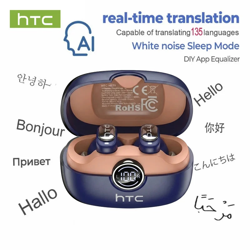 HTC NE79 AI Translation Earbuds