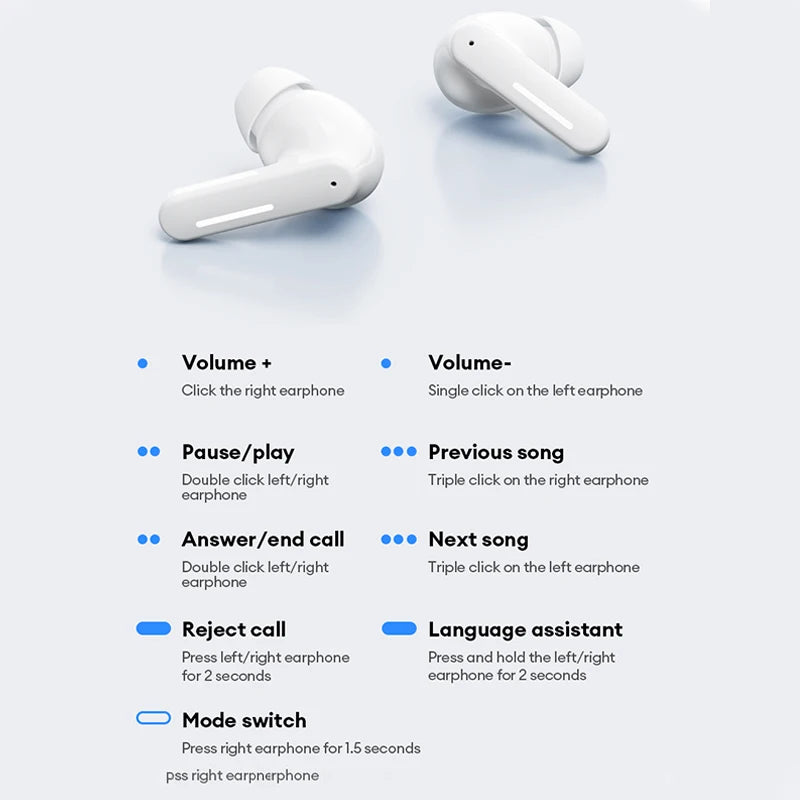 Lenovo LE209 Wireless Bluetooth Earbuds