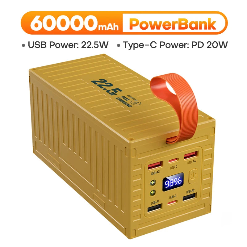 QOOVI 60000mAh 22.5W Power Bank