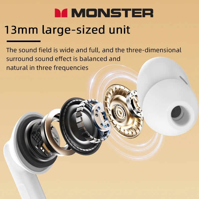 Monster MQT39 Wireless Gaming Earbuds