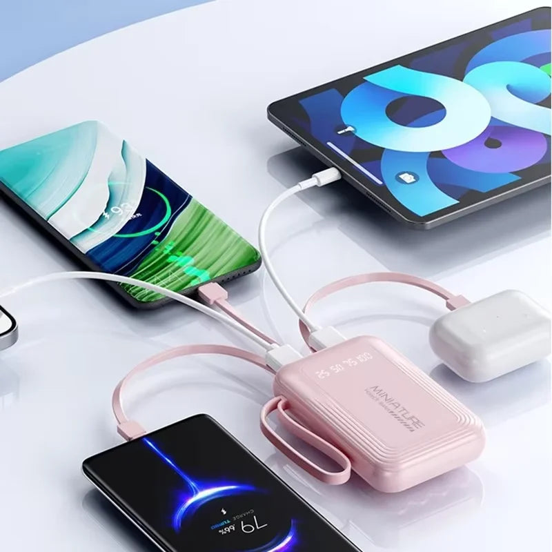 Mini 50,000mAh 4-in-1 Fast Charge Power Bank