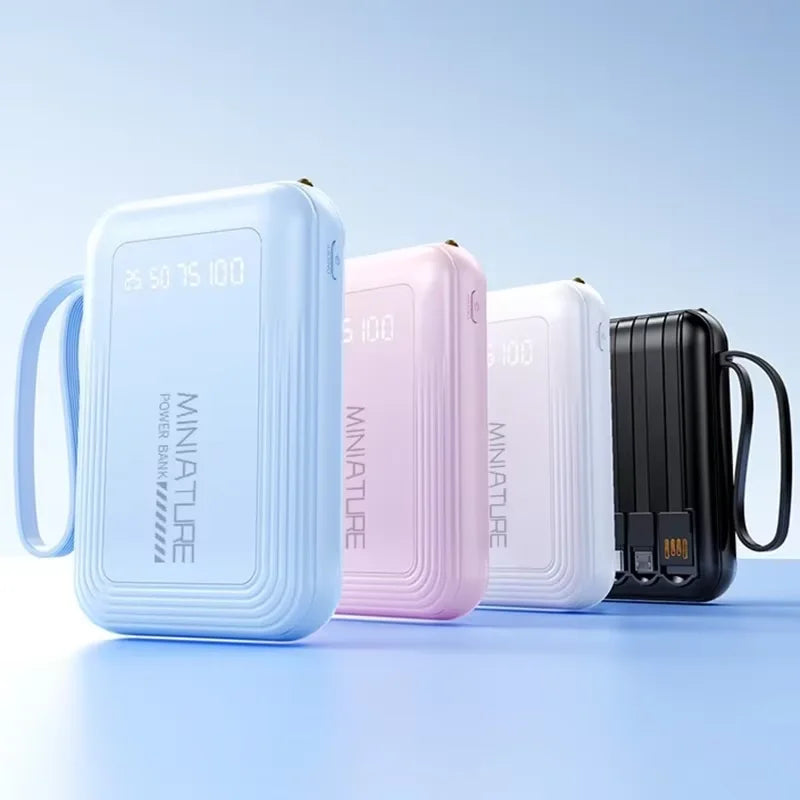 Mini 50,000mAh 4-in-1 Fast Charge Power Bank