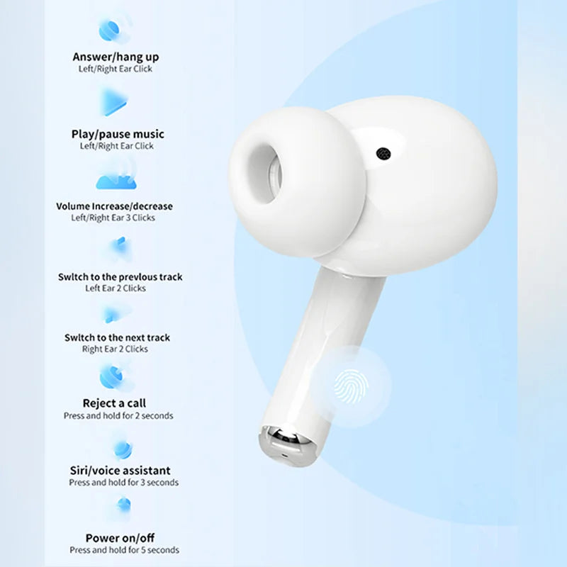KEVX Air Pro Wireless Earbuds – Bluetooth 5.3 Noise Cancelling