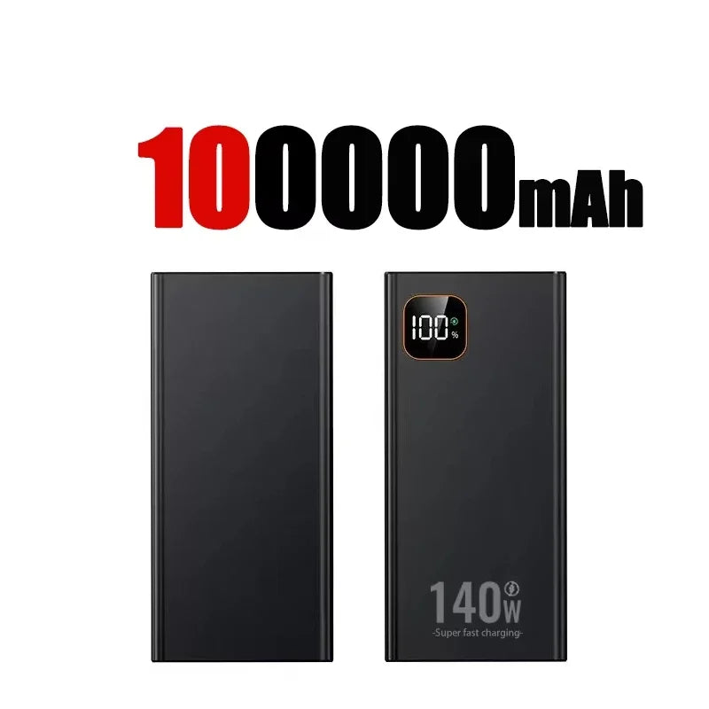 100,000mAh 140W Ultra Fast Power Bank
