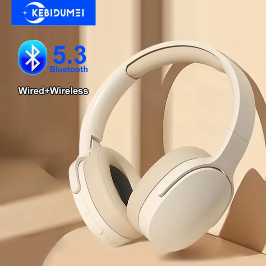 KEBIDUMEI Bluetooth 5.3 Gaming Headphones