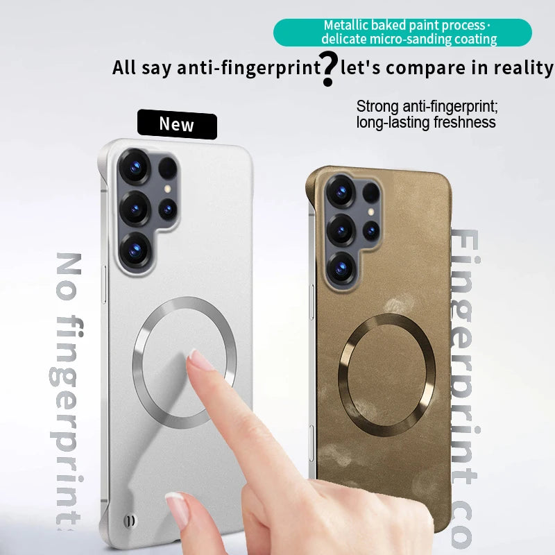 Clear MagSafe iPhone Case
Slim MagSafe Samsung Galaxy Case