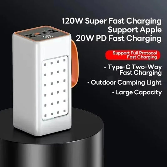 50,000mAh 120W Fast Charging Power Bank