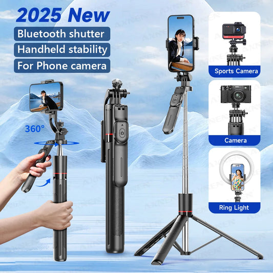 Bluetooth Selfie Stick Tripod (170cm)
