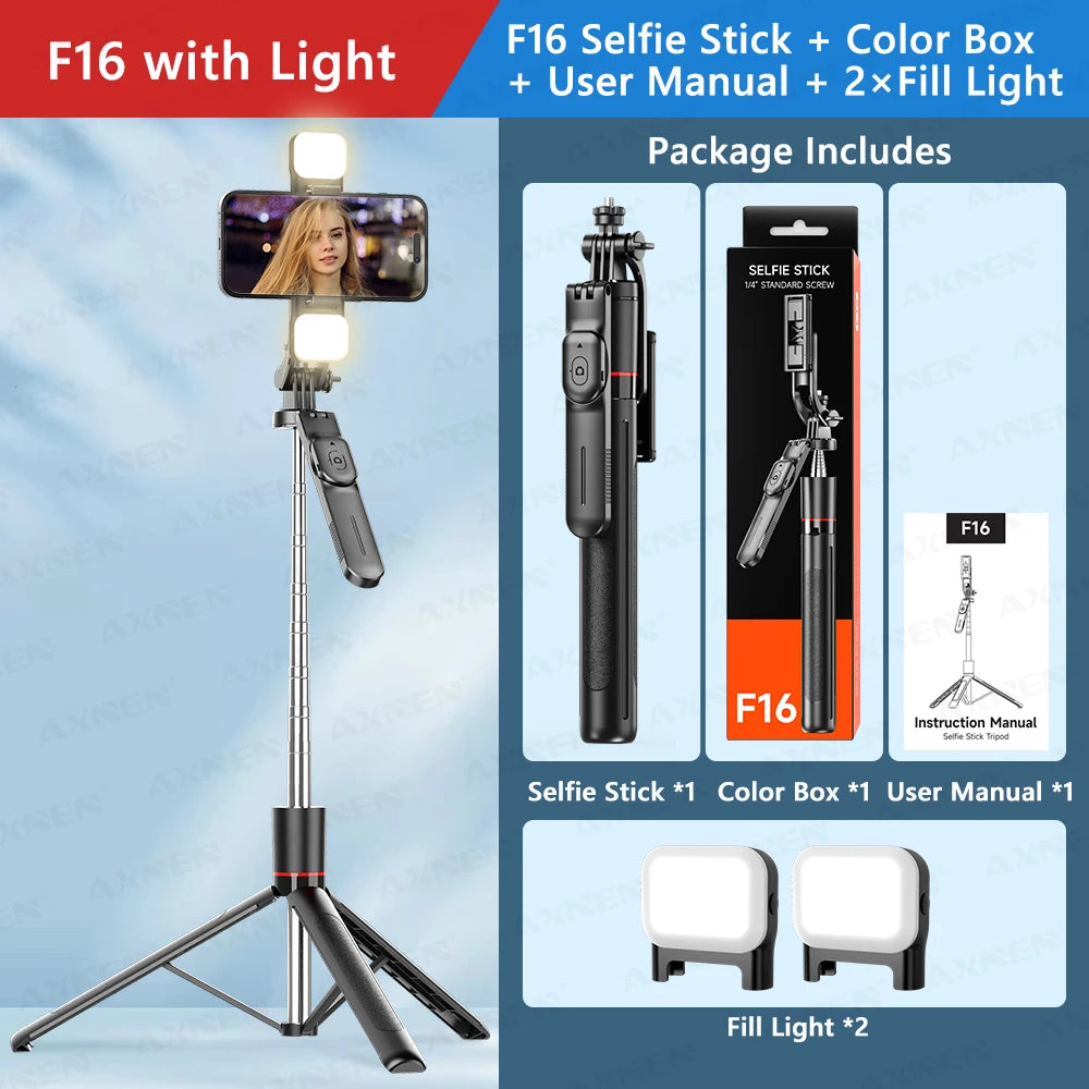 Bluetooth Selfie Stick Tripod (170cm)