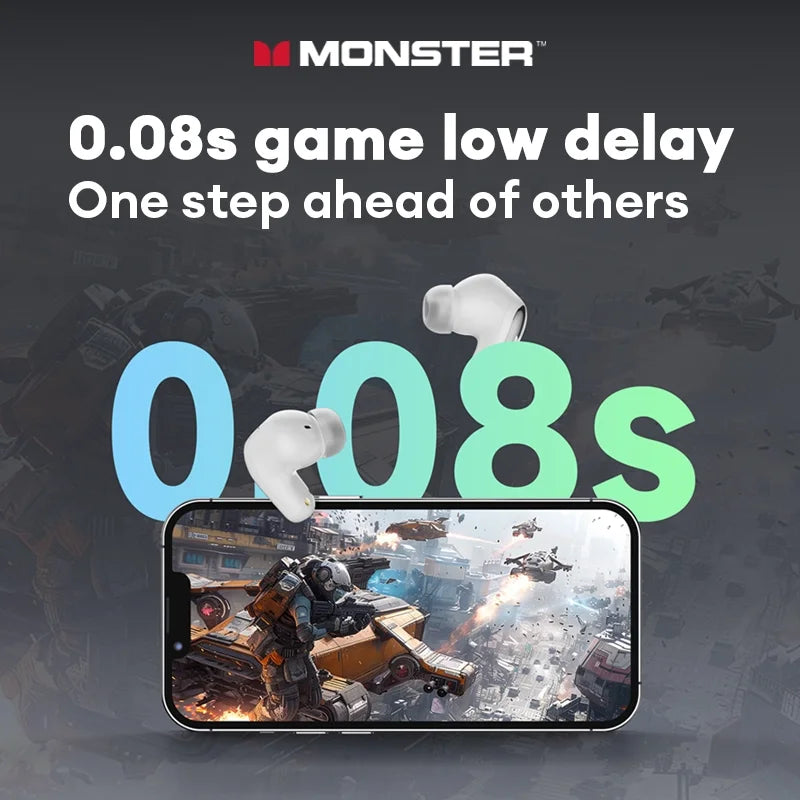 Monster MQT52 Wireless Bluetooth Earbuds