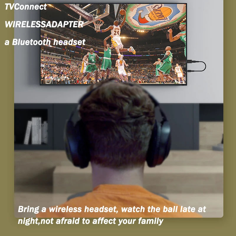 HiFi Bluetooth Wireless Headphones with USB Adapter