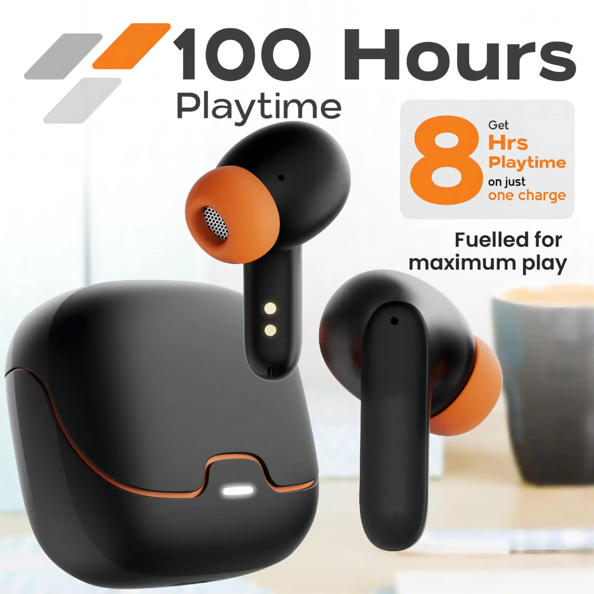KEVX Air Pro Max Wireless Earbuds, Bluetooth 5.4 ENC Noise Cancelling
